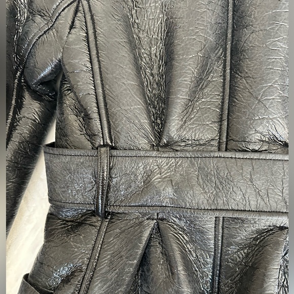 XS, XXS Armani Exchange A-Line Faux Fur Jacket - Picture 2 of 12